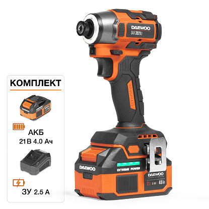 Винтоверт аккумуляторный DAEWOO DAX 3521Li SET